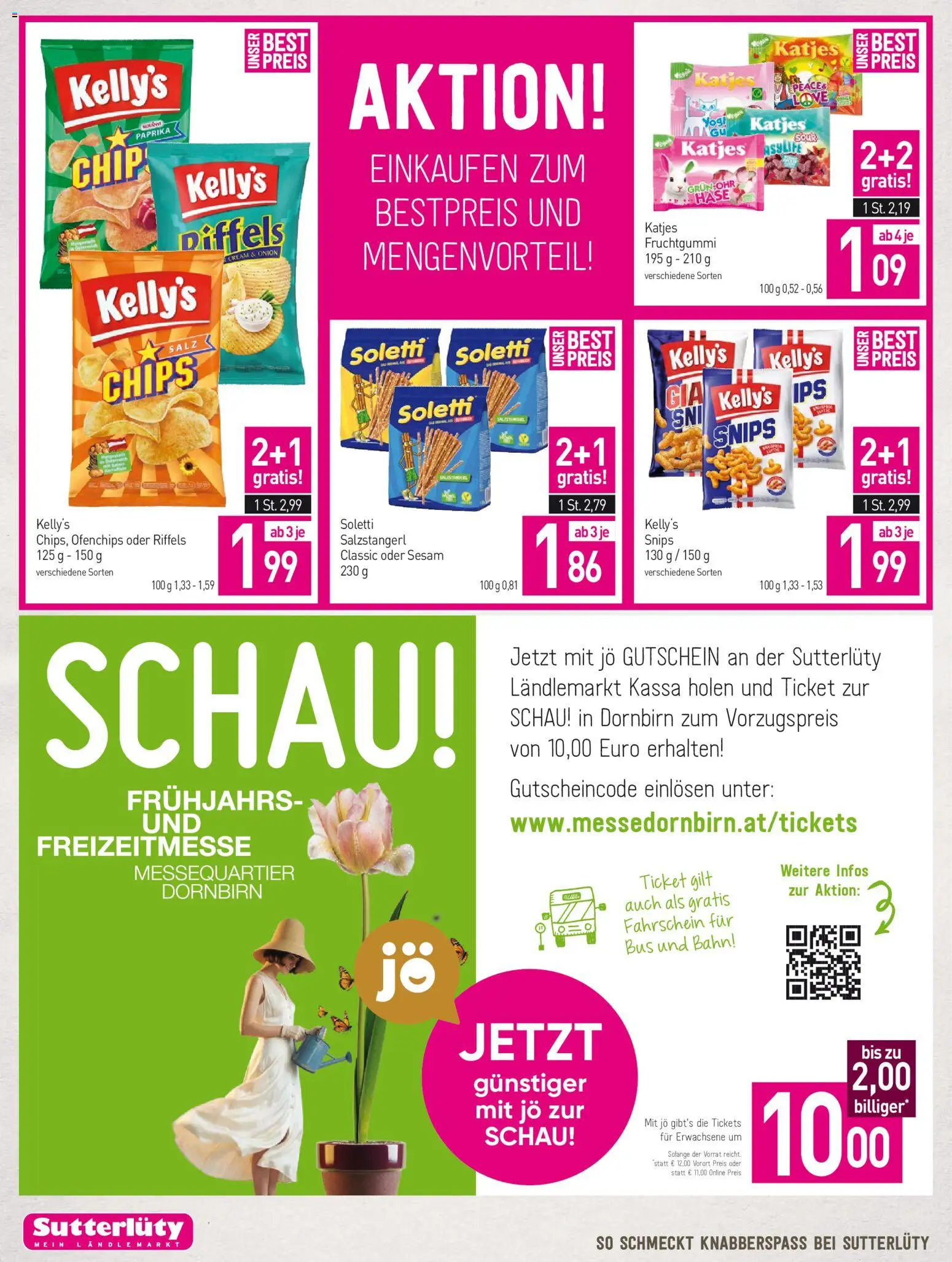 Sutterlüty Flugblatt gültig ab 05.03.2026 | Seite: 18 | Produkte: Chips, Salz