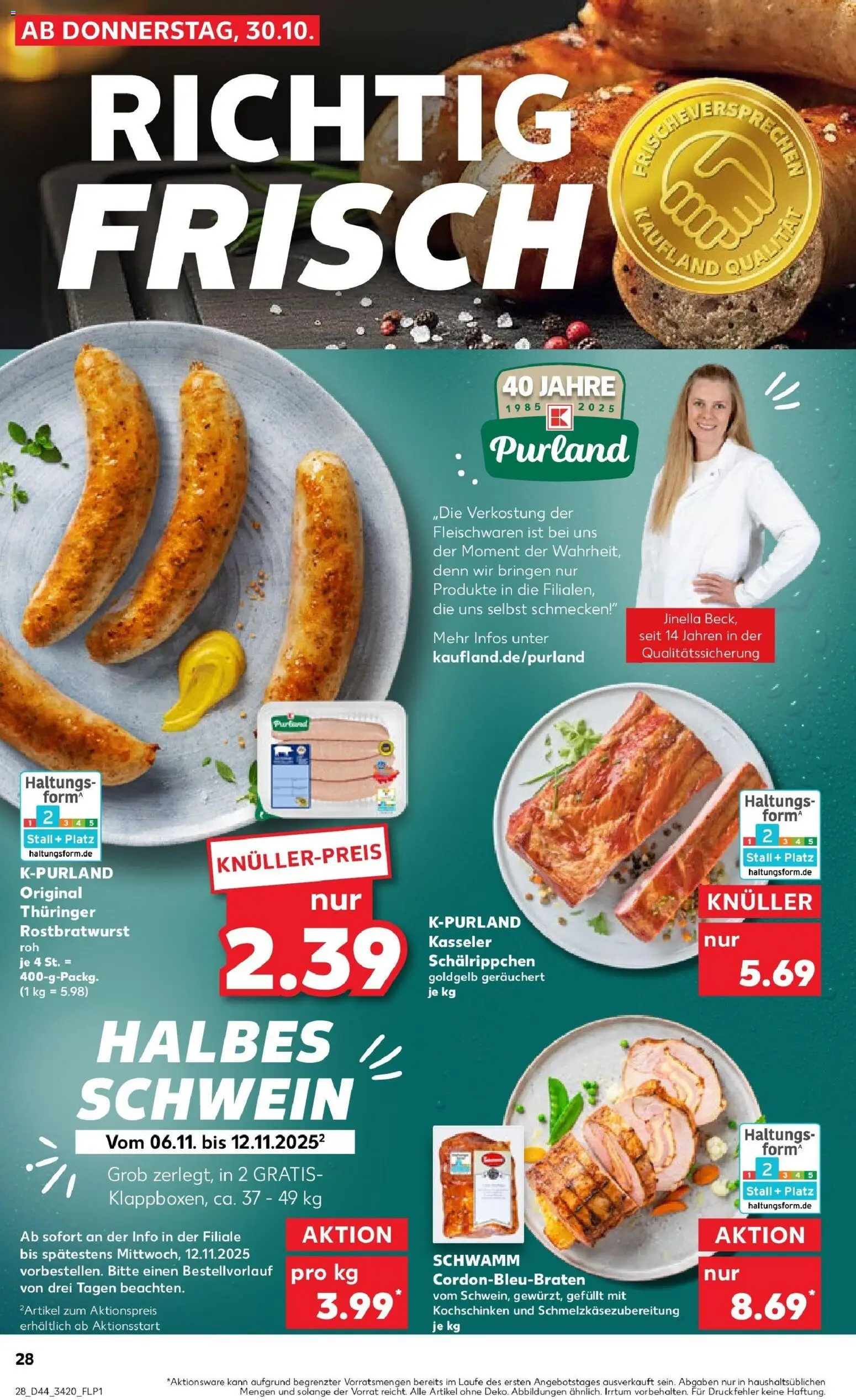 Kaufland prospekt Sonneberg	 – gültig ab 30.10.2025 | Seite: 28