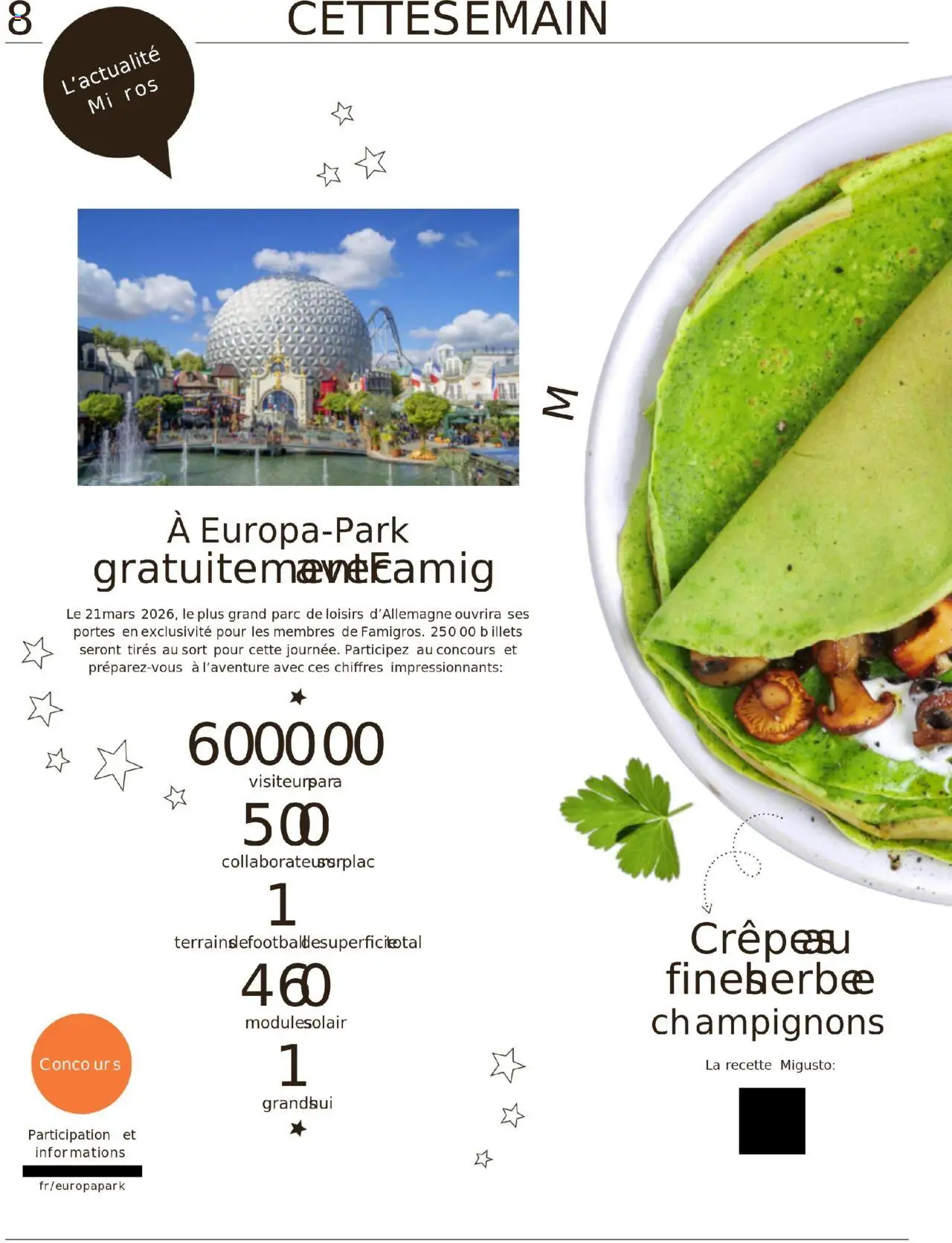 Migros Magazin FR – gültig ab 20.10.2025 | Seite: 8 | Produkte: Champignons