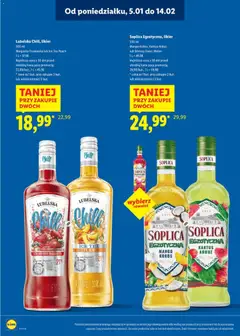 Pogląd oferty "Lidl Katalog alkoholi mocnych" - ważna od 05.01.2026 | Strona: 18 | Produkty: Mango, Arbuz, Ice Tea