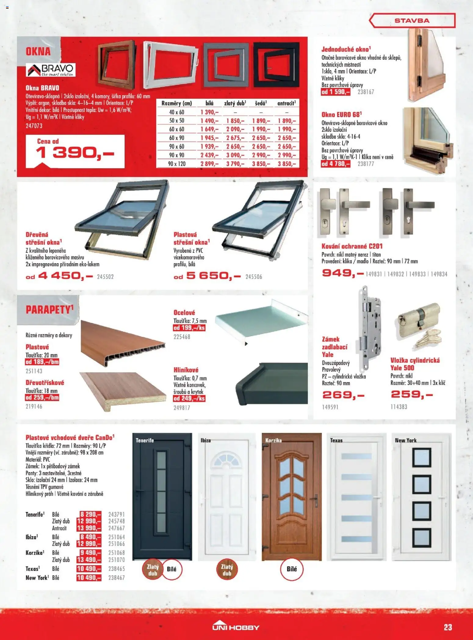 Uni Hobby leták od 30.04.2026 | Strana: 23 | Produkty: Madlo