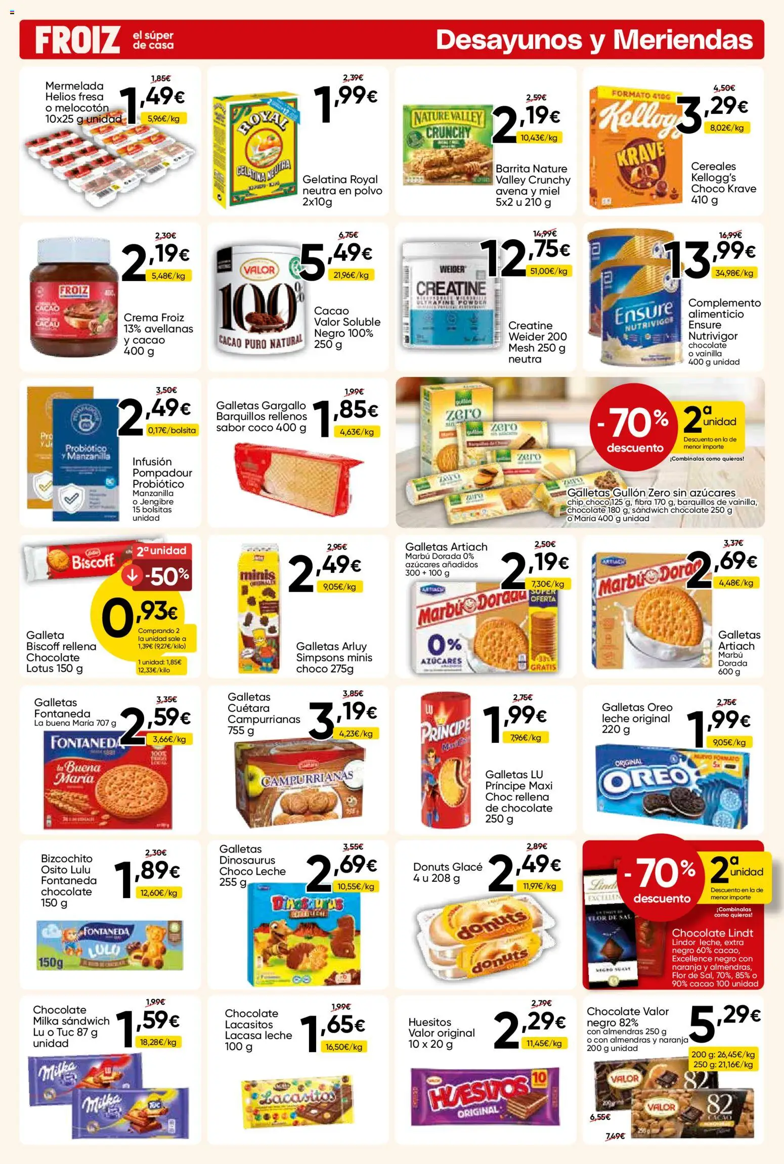 Froiz folleto │ válido desde el 28.04.2026 | Página: 11 | Productos: Leche, Τυρόπιτα, Crema, Φρυγανιές σικάλεως