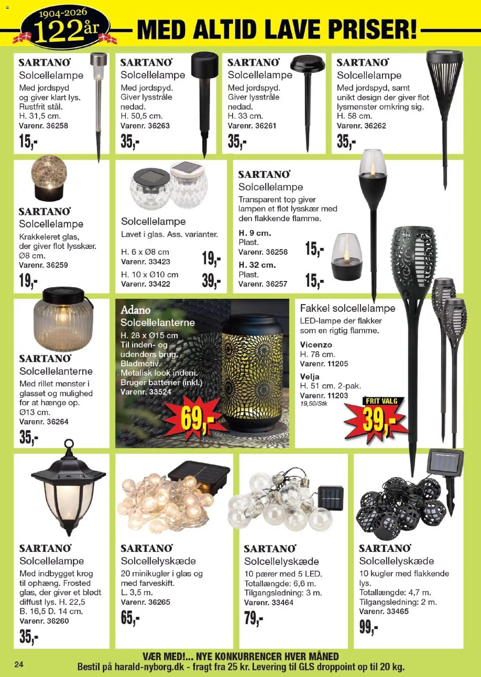 Harald Nyborg tilbudsavis – gyldig fra 05.03.2026 | Side: 68 | Produkter: Batterier, Pærer, Søm