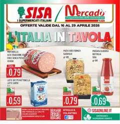 Anteprima del volantino SISA volantino Mercadò valido a partire dal 16.04.2026