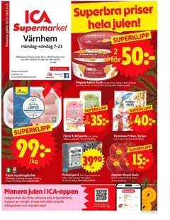 ICA Supermarket - Malmö - Förhandsvisning av reklamblad från butik ICA Supermarket aktuell från 08.12.2025