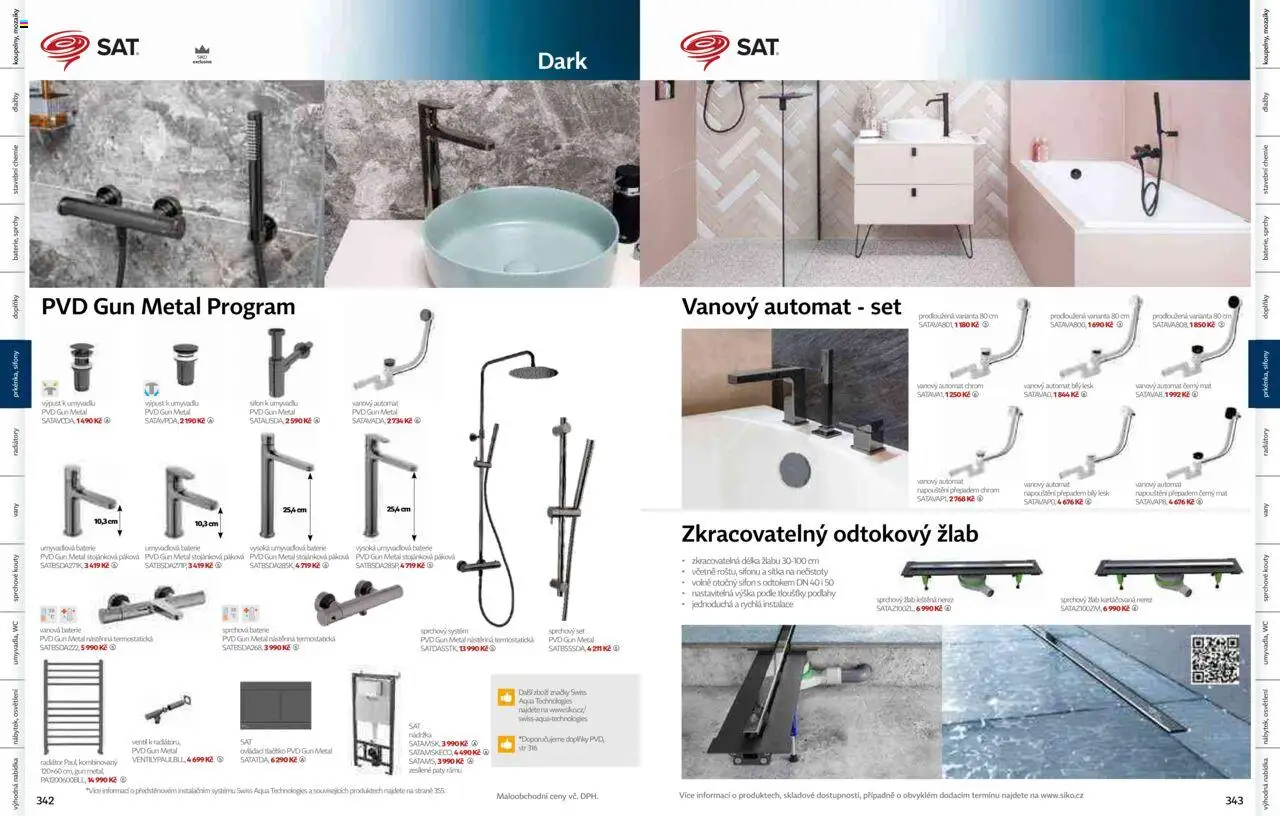 Siko koupelny katalog Koupelny 2025/2026 od 14.10.2025 | Strana: 172 | Produkty: Wc, Baterie