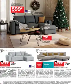 But - Prévisualisation de But catalogue Noël valide à partir de 28.10.2025 | Page: 10 | Produits: Poids, Mousse, Canapé convertible, Table