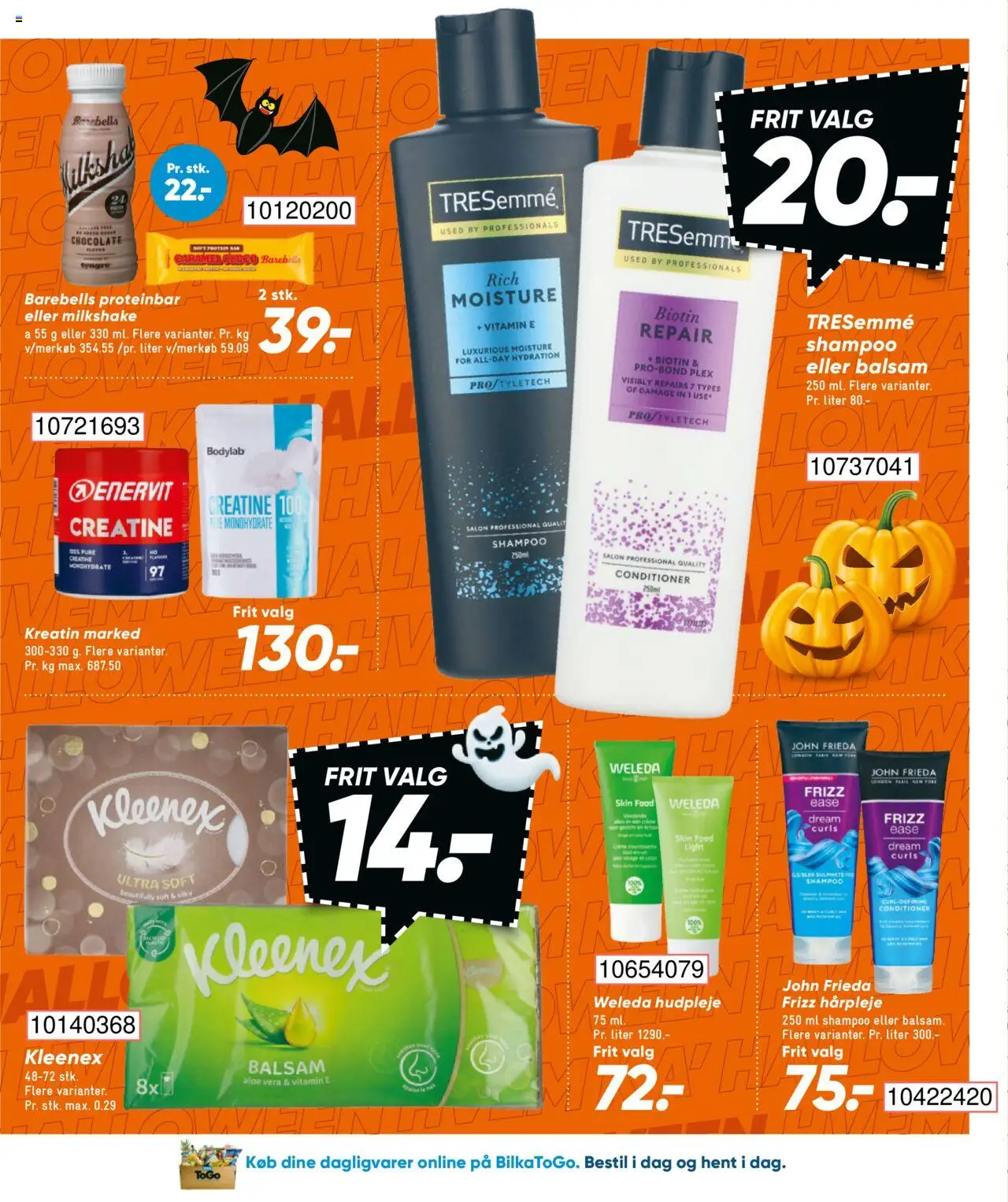 Bilka tilbudsavis – gyldig fra 10.10.2025 | Side: 37 | Produkter: Shampoo, Balsam, Milkshake