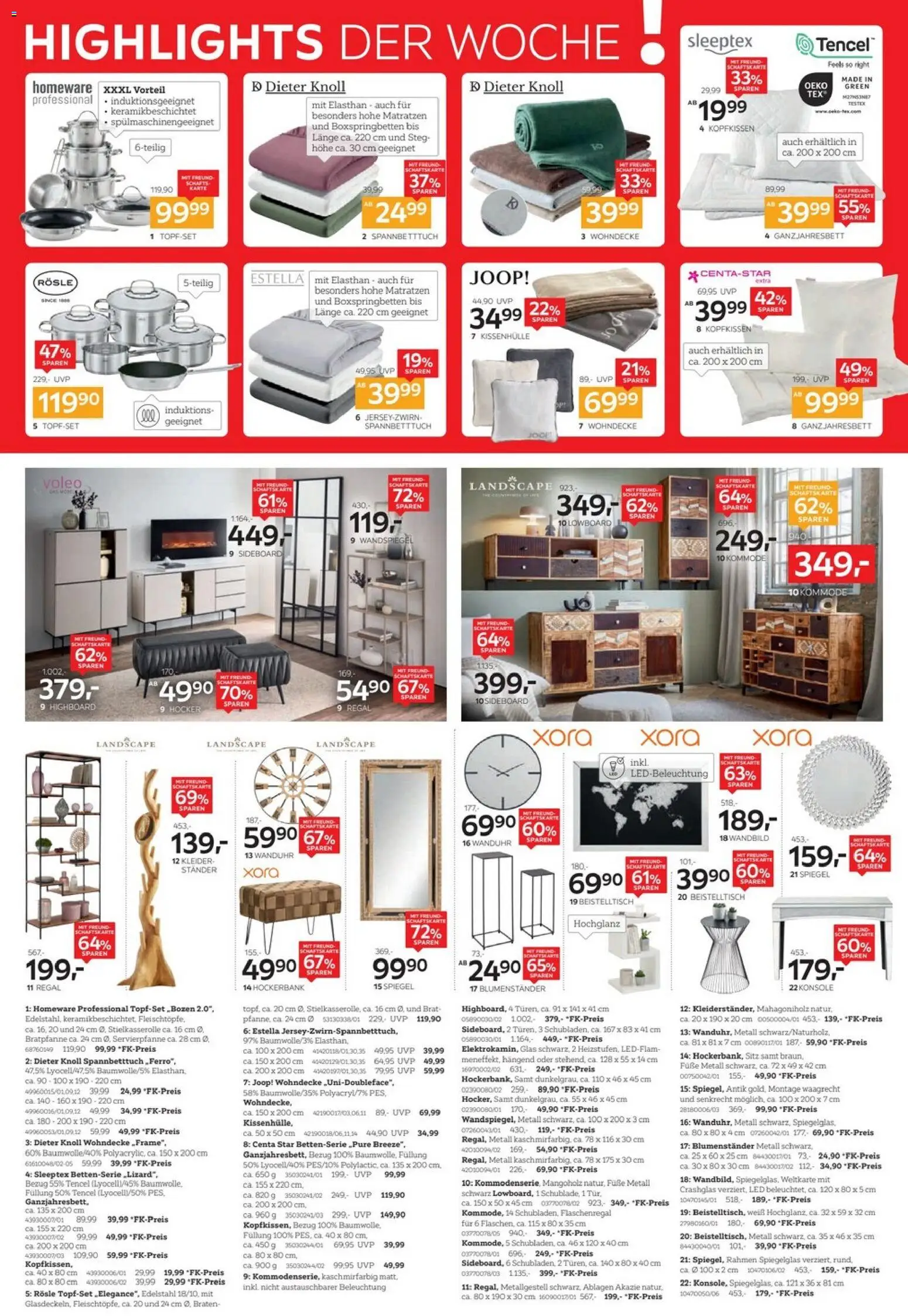 XXXL Lutz Prospekt 	 – gültig ab 20.12.2025 | Seite: 6 | Produkte: Sideboard, Hocker, HIghboard, Regal