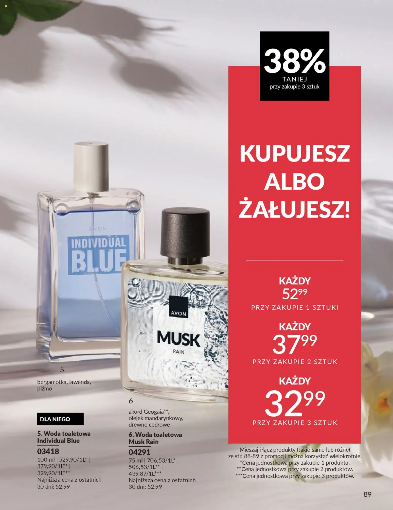 Avon Katalog 3 2026 od 01.03.2026 | Strona: 89 | Produkty: Woda toaletowa, Woda