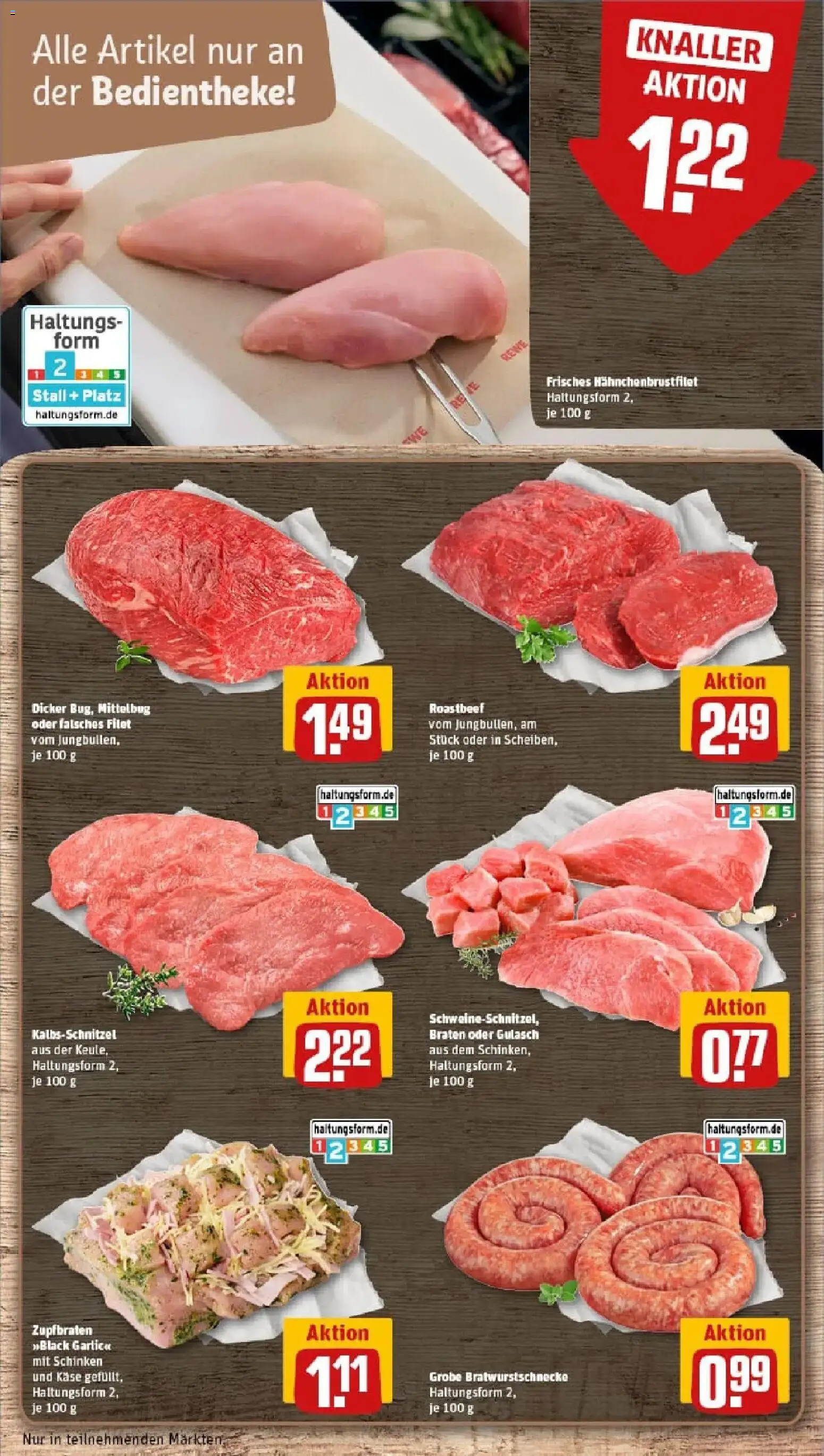 Rewe prospekt Saarlouis / Roden	 – gültig ab 26.01.2026 | Seite: 10 | Produkte: Käse, Roastbeef, Gulasch, Schinken