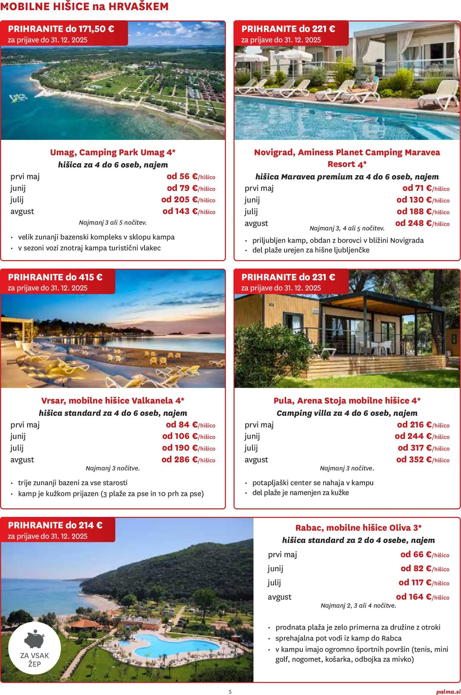 Novi Palma katalog ponudbe – veljaven od 06.11.2025 | Stran: 5