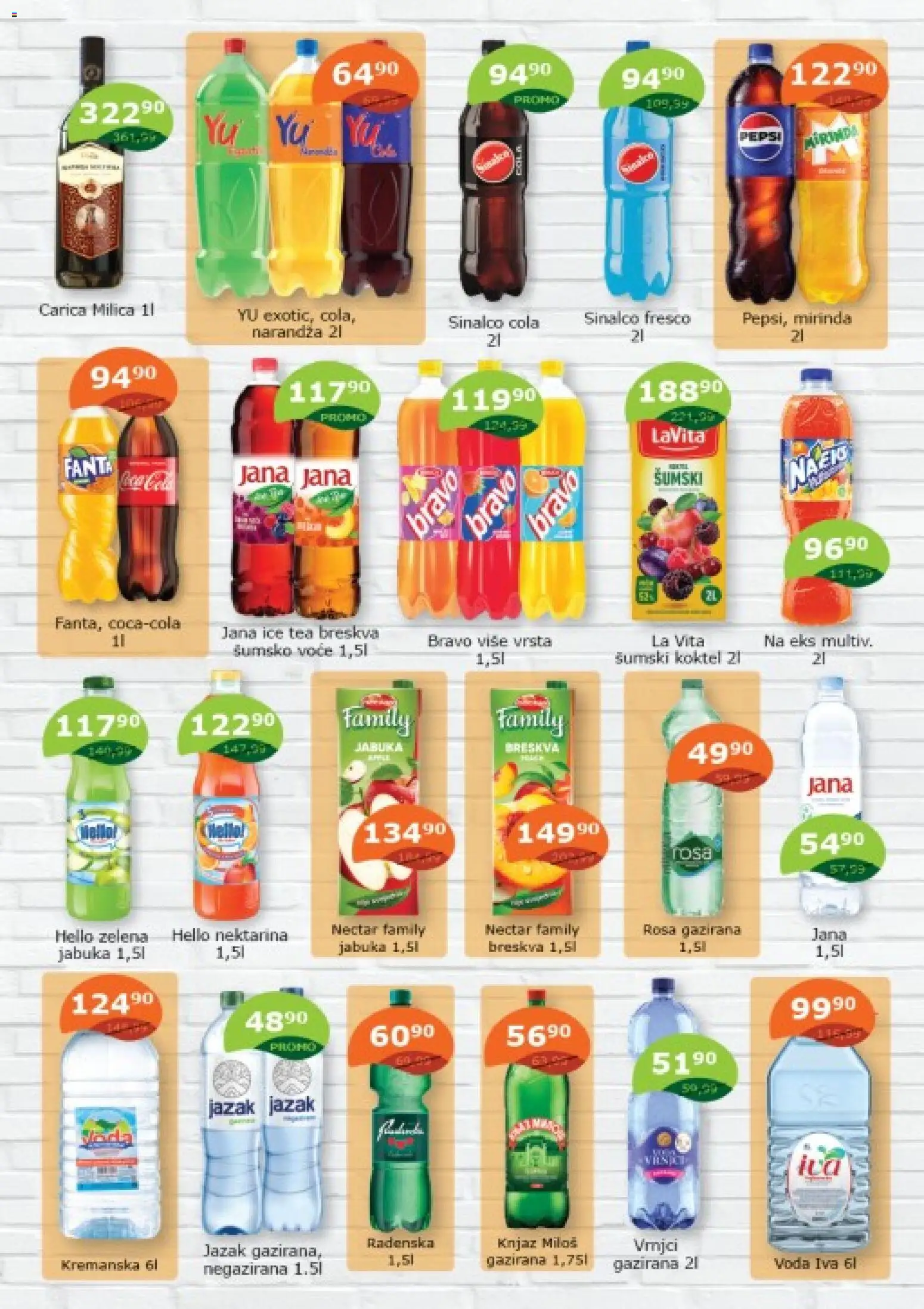 Valor katalog - važi od 15.11.2025 | Strana: 3 | Proizvode: Voda, Breskva, Pepsi