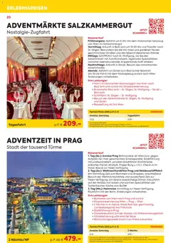 Billa Kreuzfahrten Rundreisen Erlebnisreisen 11/12-25 ab 24.11.2025 gültig | Seite: 20