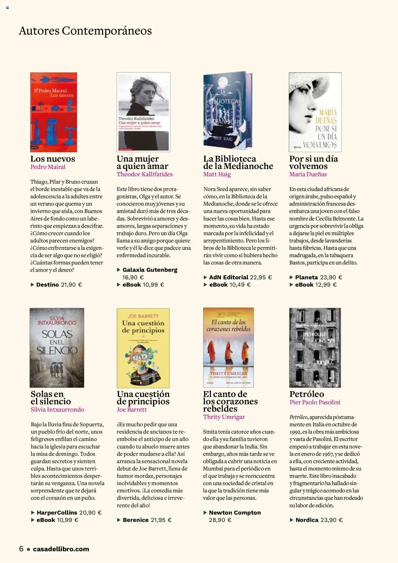Casa del libro folleto │ válido desde el 01.10.2025 | Página: 6 | Productos: Té, Biblioteca
