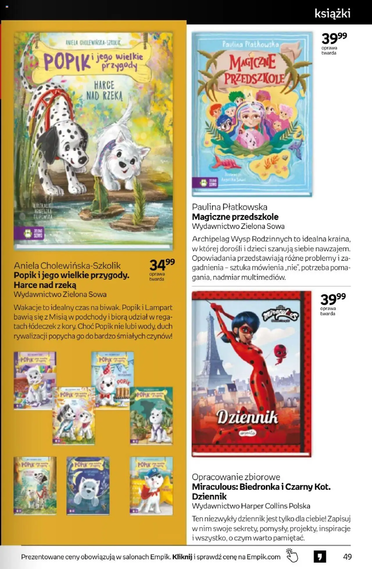 Empik promocje od 10.09.2025 | Strona: 49 | Produkty: Książki