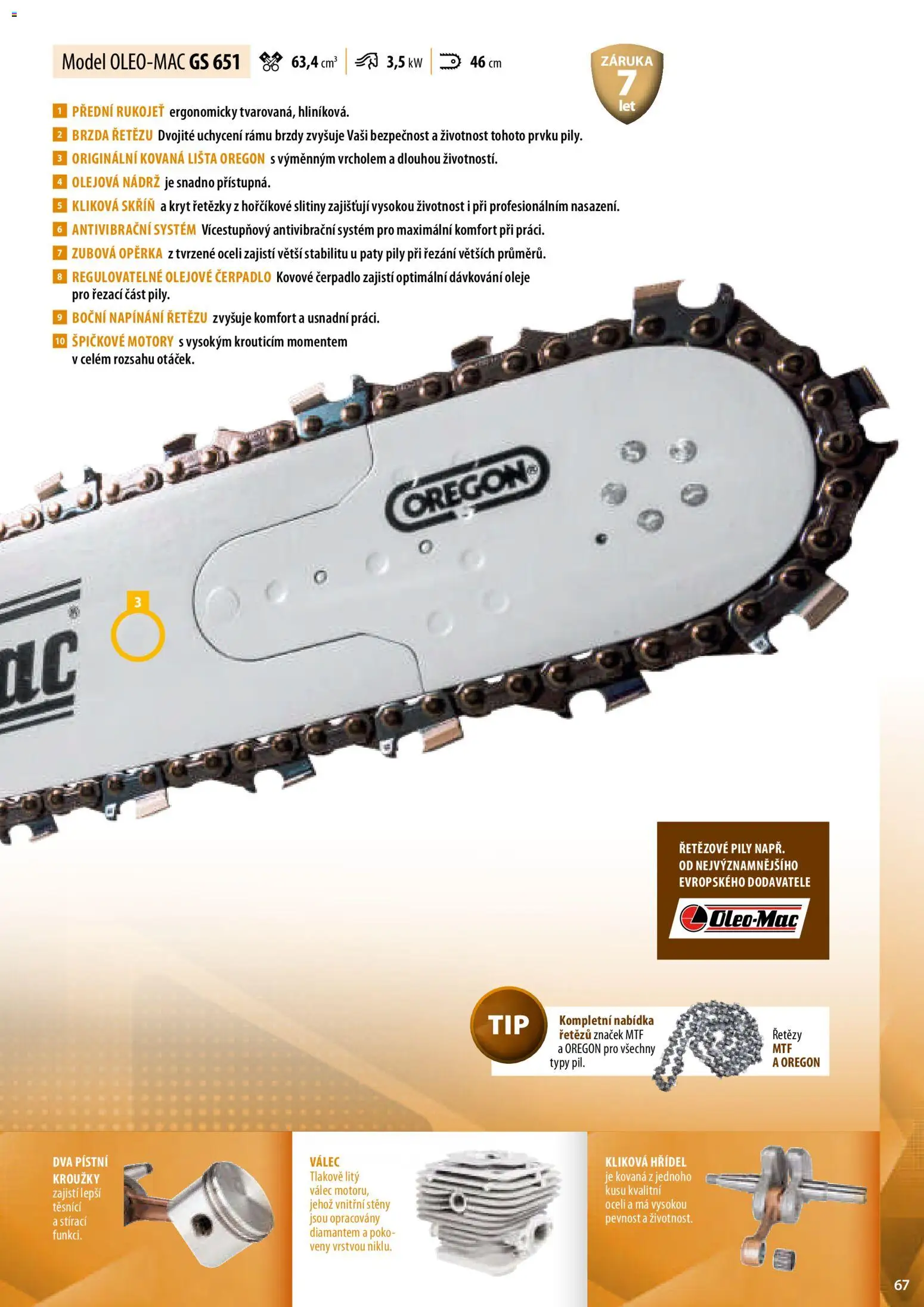 Mountfield katalog od 02.04.2026 | Strana: 67 | Produkty: Oleje, Čerpadlo, Skříň