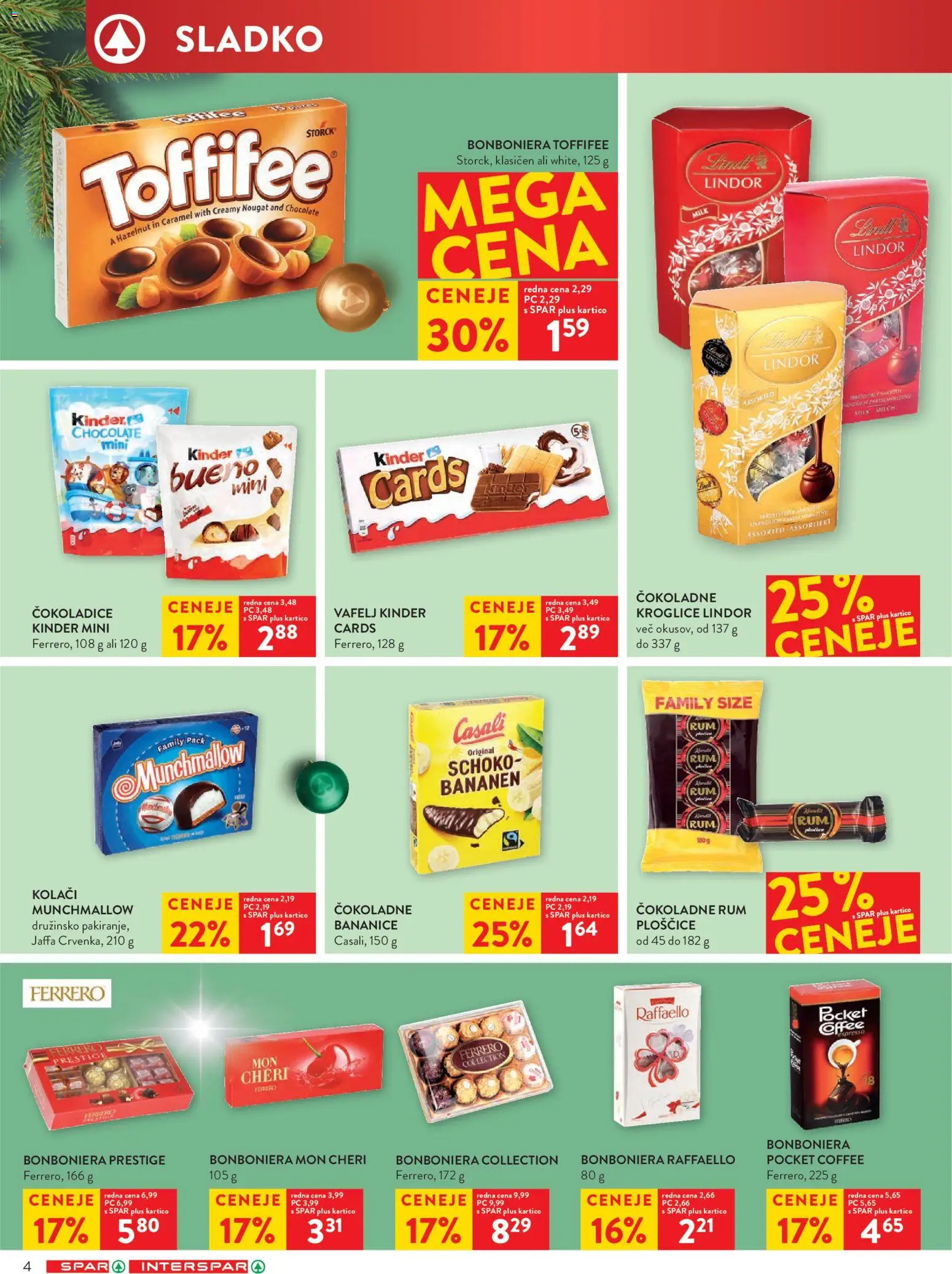 Novi Spar katalog ponudbe – veljaven od 03.12.2025 | Stran: 4