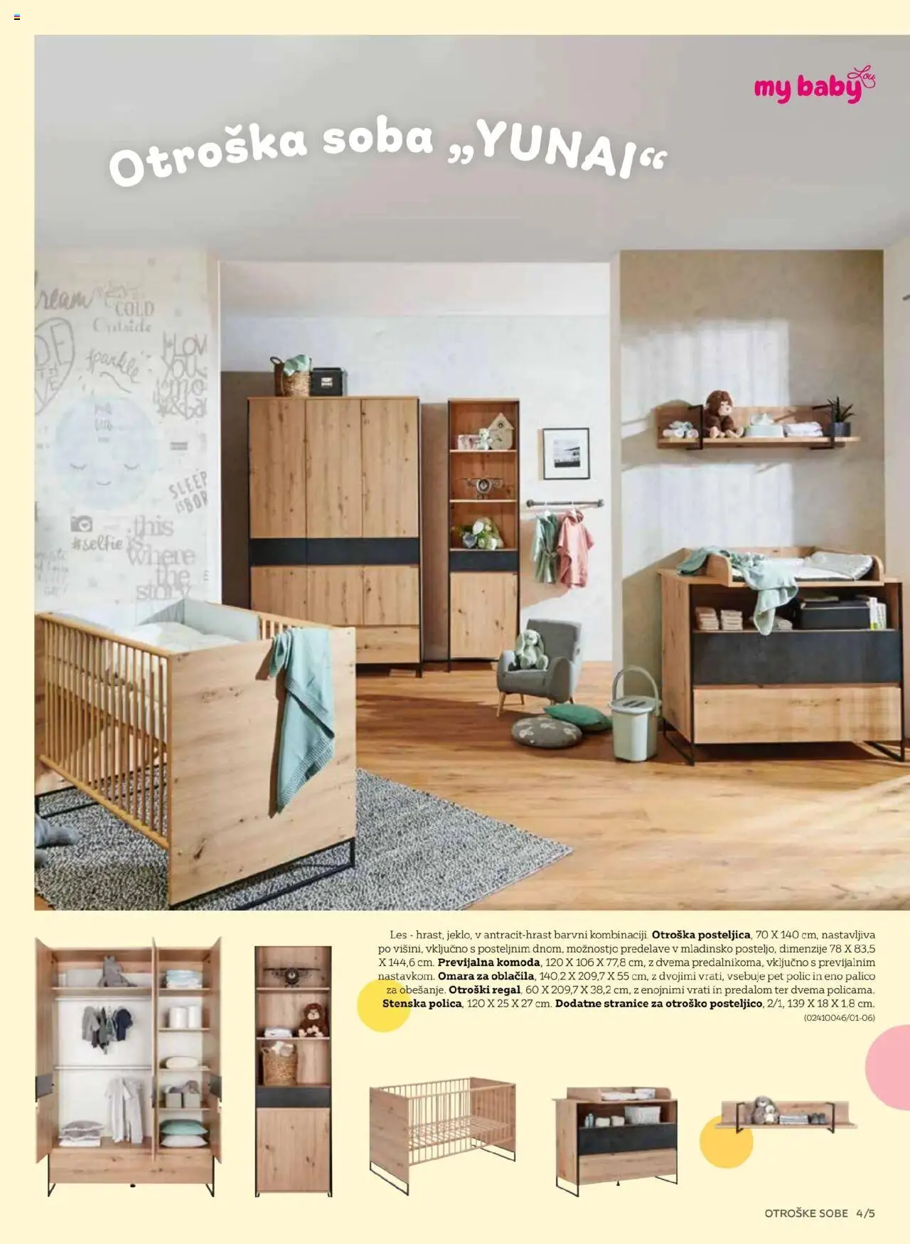 XXXL Lesnina katalog svet otroških sob │ velja od 08.08.2025 | Stran: 5 | Izdelki: Omara