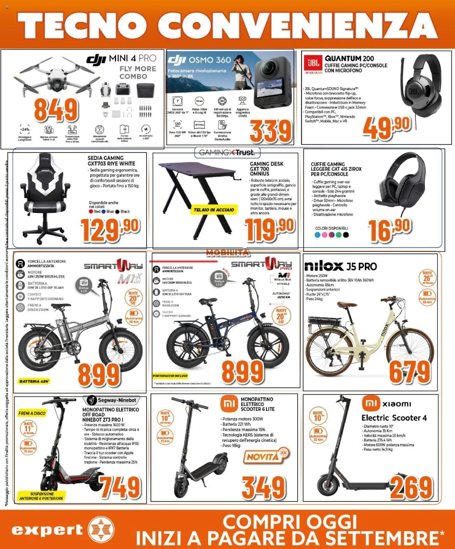 Volantino Expert del 26.03.2026 | Pagina: 13 | Prodotti: Mouse, Fotocamera, Microfono, Sedia