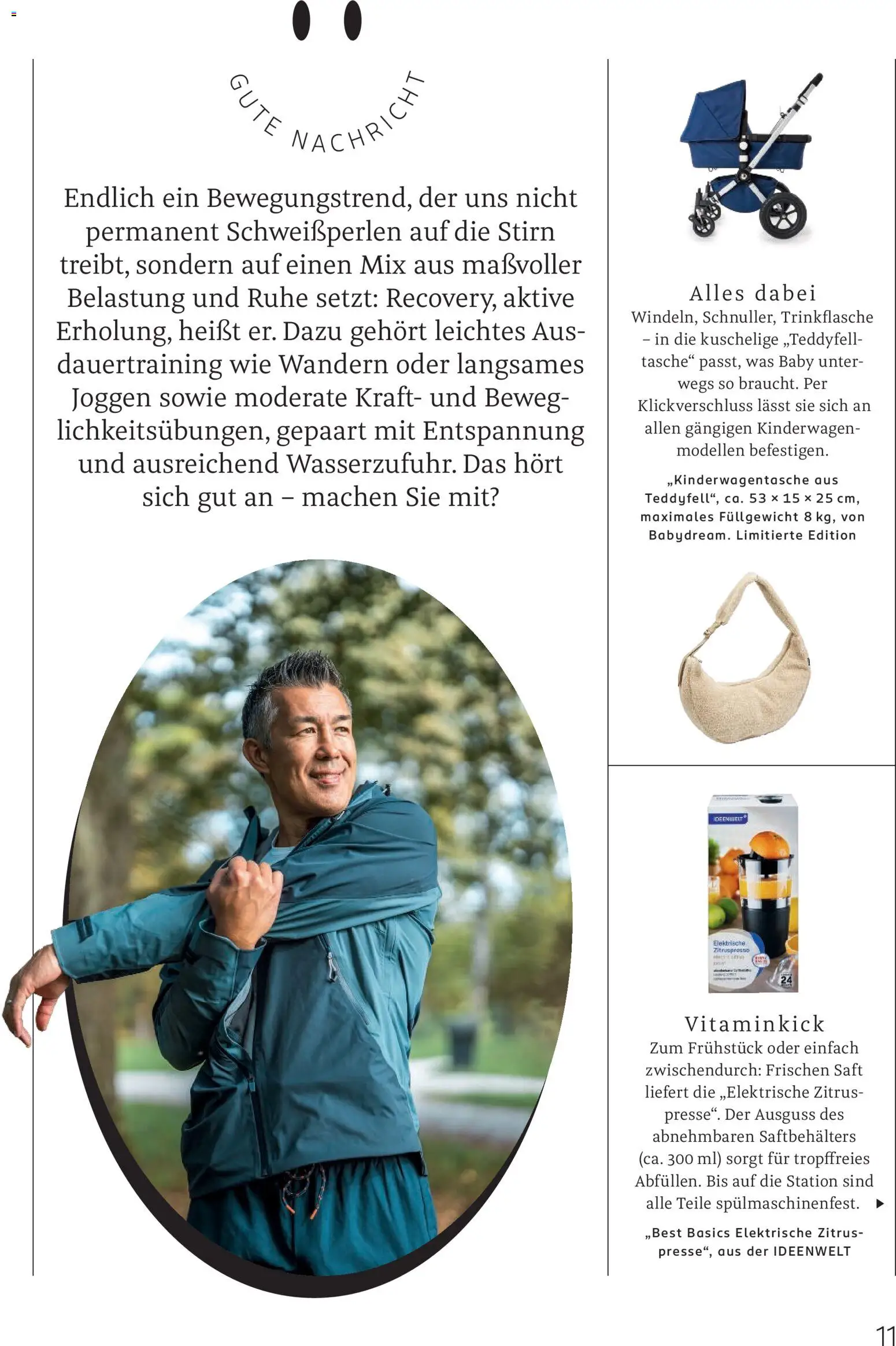 Rossmann Centaur – gültig ab 01.03.2026 | Seite: 11 | Produkte: Tasche, Saft