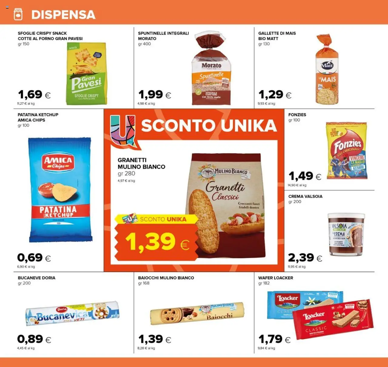 Volantino Tigre del 21.08.2025 | Pagina: 14 | Prodotti: Crema, Riso, Ketchup, Mais