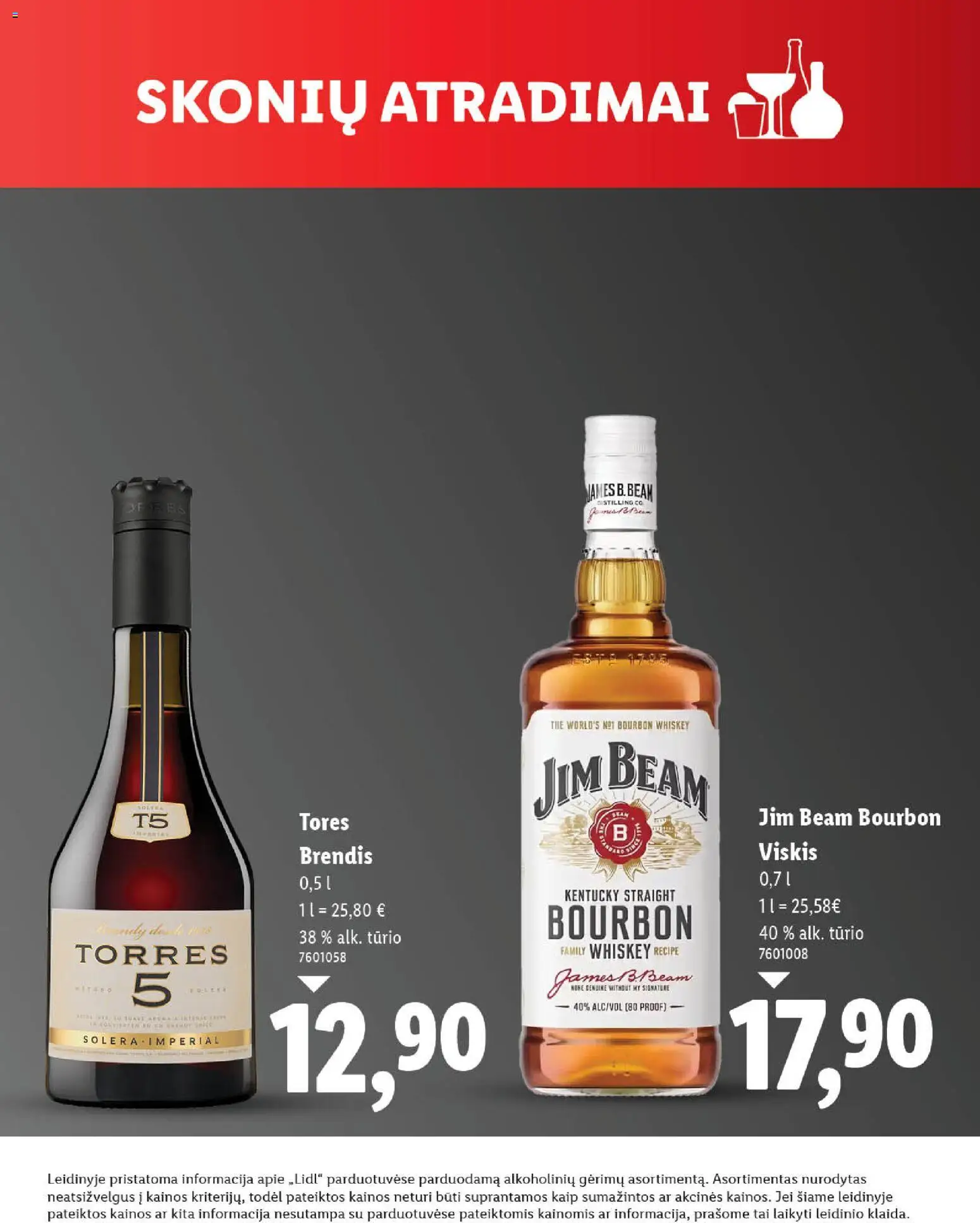 LIDL akcijos nuo 19.11.2025 | Puslapis: 5 | Prekių: Viskis