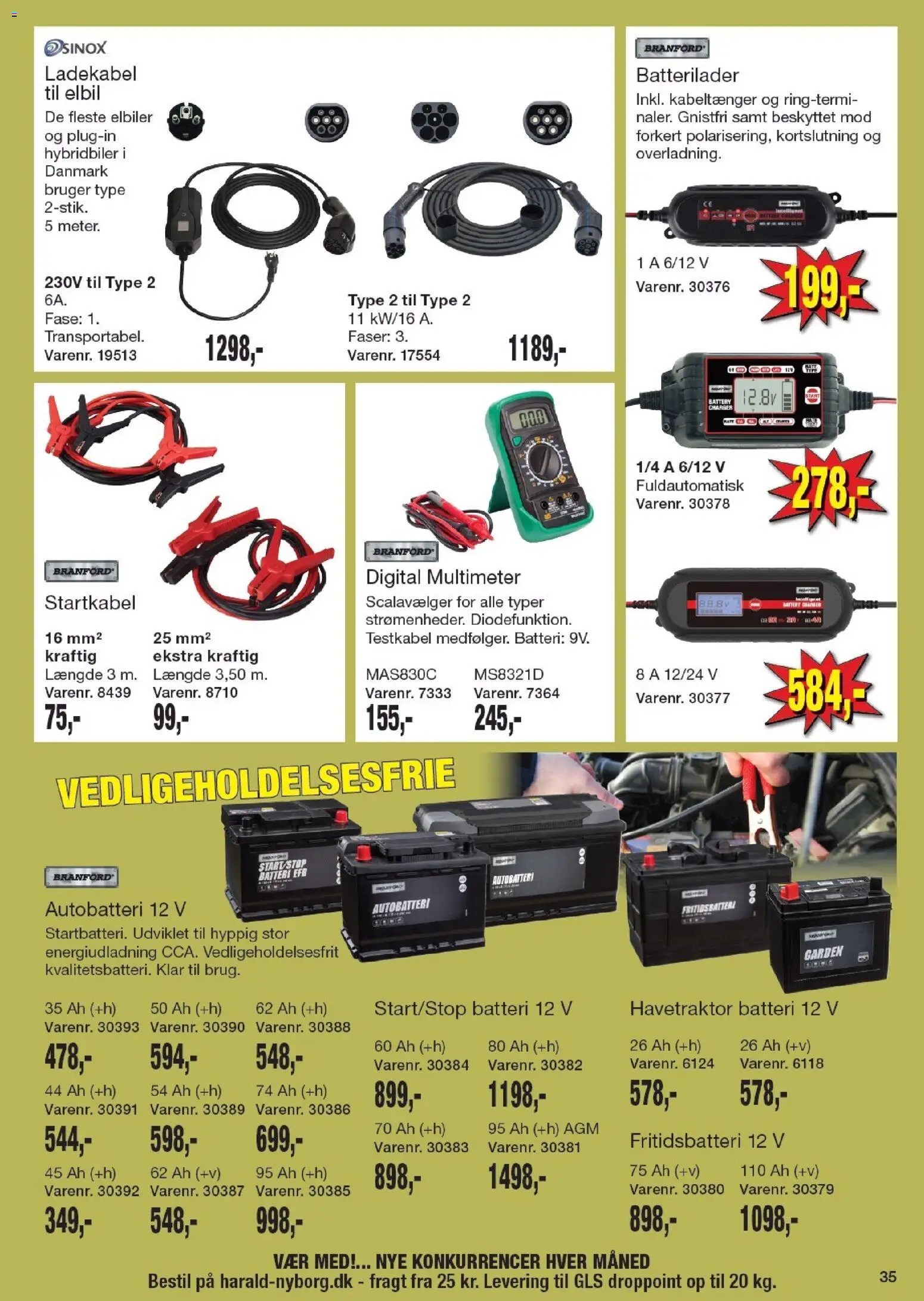 Harald Nyborg tilbudsavis – gyldig fra 08.01.2026 | Side: 39 | Produkter: Batteri