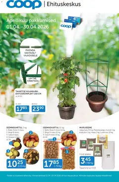 Coop kliendilehe eelvaade alates 01.04.2026