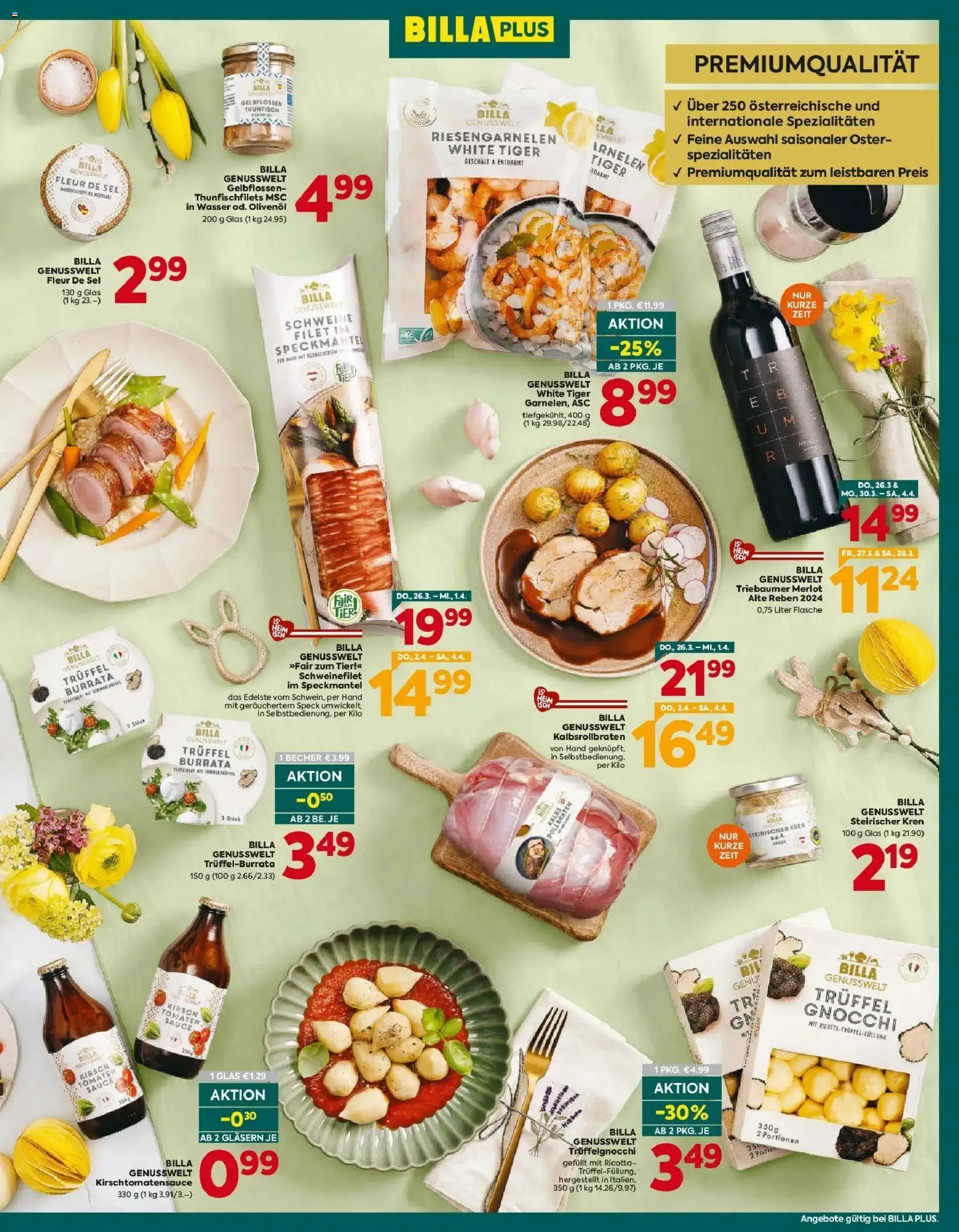 Billa Plus Flugblatt -Tirol gültig ab 26.03.2026 | Seite: 7 | Produkte: Wasser, Tomaten