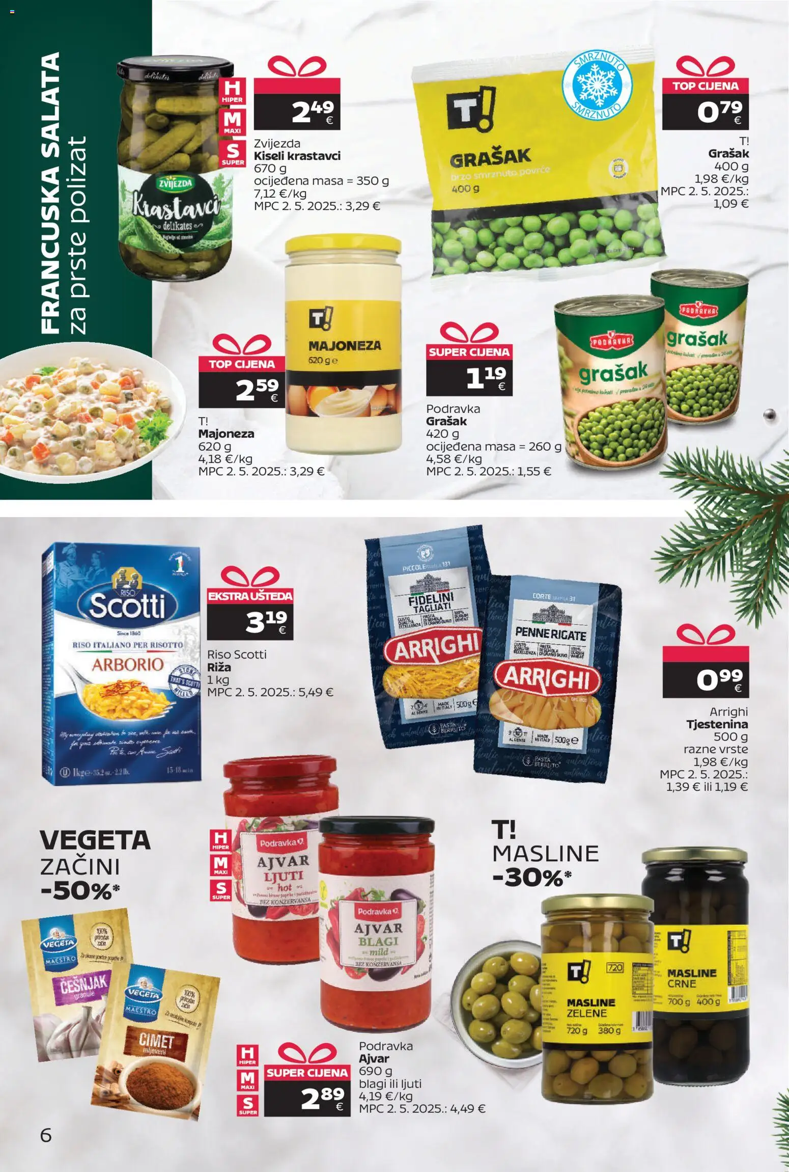 Tommy katalog | vrijedi od 15.12.2025 | Stranica: 6 | Proizvodi: Ajvar, Krastavci, Majoneza, Češnjak