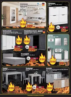 Poco Prospekt 	 - gültig ab dem 26.07.2025 | Seite: 19 | Produkte: Esstisch, Kleiderschrank, Spiegel, Schuhkipper
