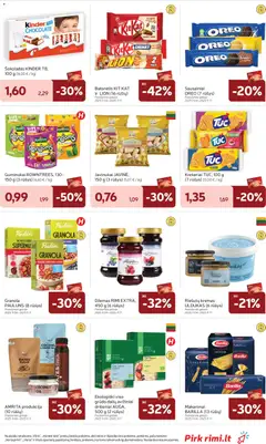 Rimi leidinys galioja nuo 04.11.2025 | Puslapis: 27 | Prekių: Sausainiai, Paprika, Dribsniai, Makaronai