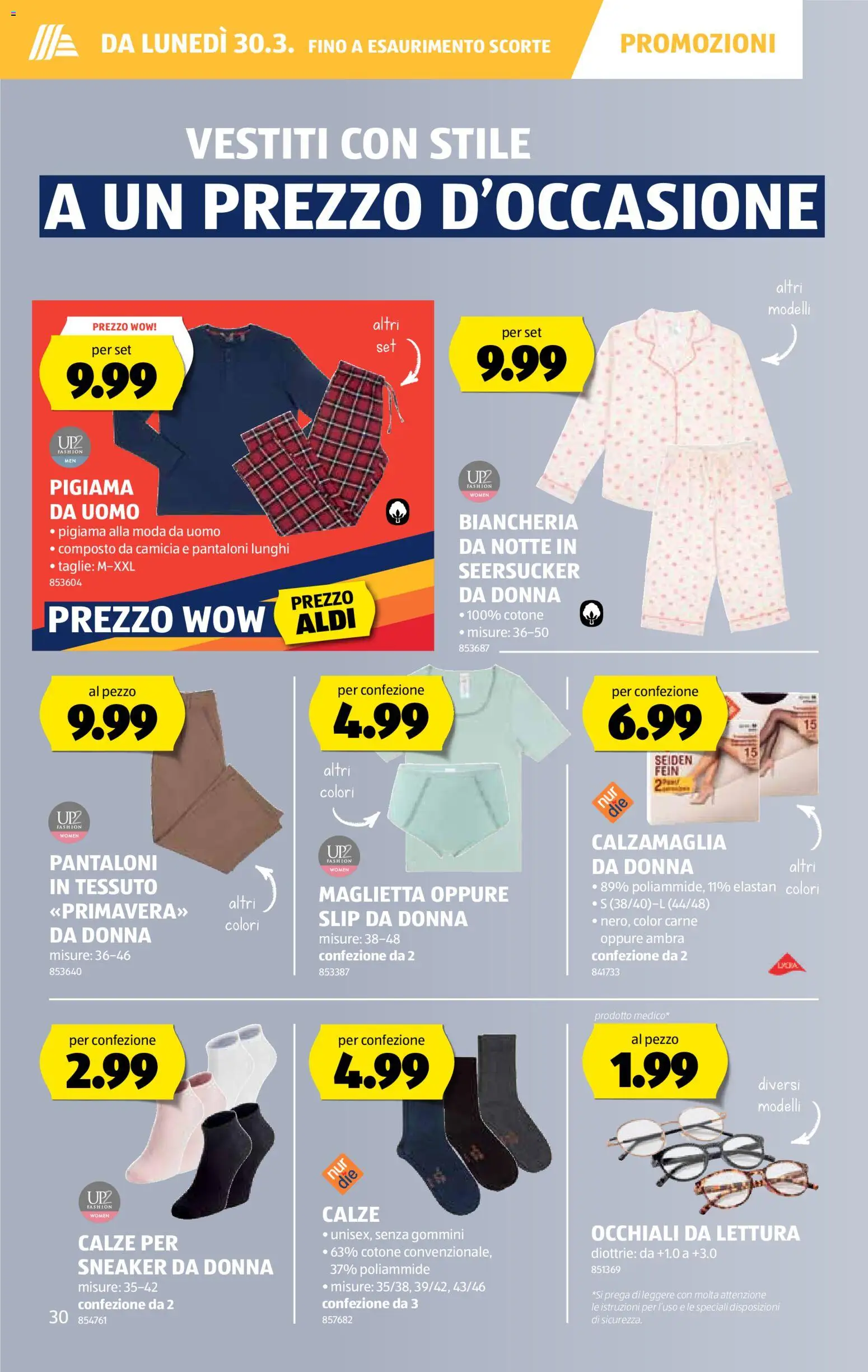 Aldi aktionen IT – gültig ab 26.03.2026 | Seite: 31 | Produkte: Slip