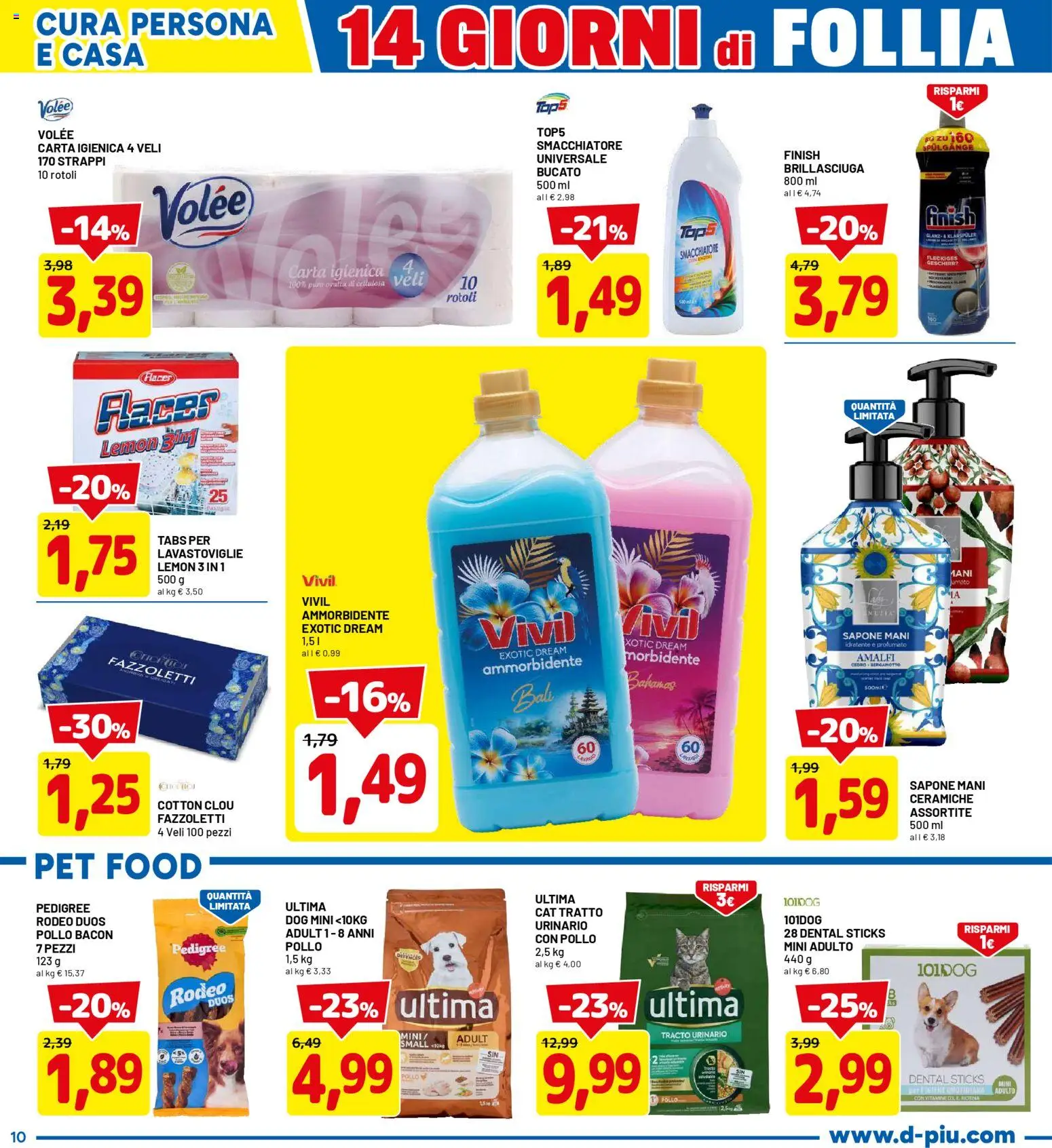Volantino D Più del 09.02.2026 | Pagina: 10