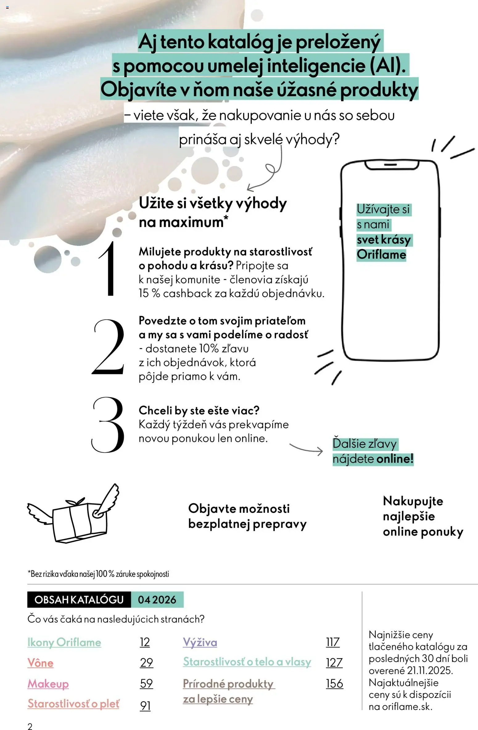 Nové Oriflame akcie – leták je platný od 04.03.2026 | Strana: 2