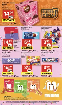 Pogląd oferty "Delikatesy Centrum Gazetka" - ważna od 06.11.2025 | Strona: 26 | Produkty: Bombonierka, Delikatesy, Czekolada, Cukierki