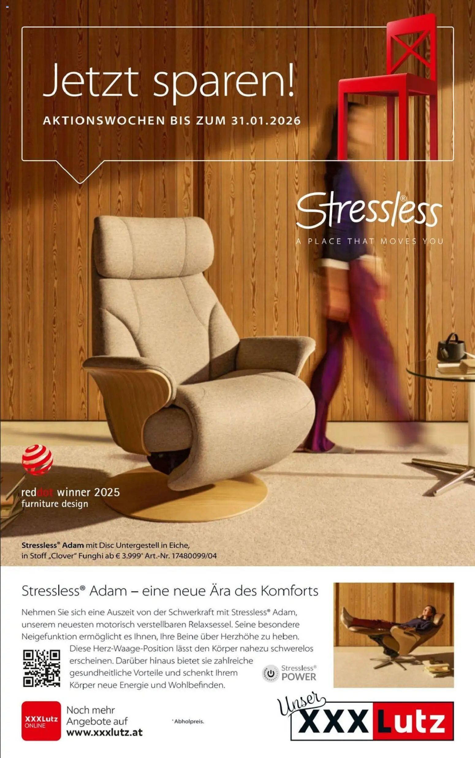 XXXLutz Jetzt Sparen gültig ab 29.12.2025 | Seite: 1