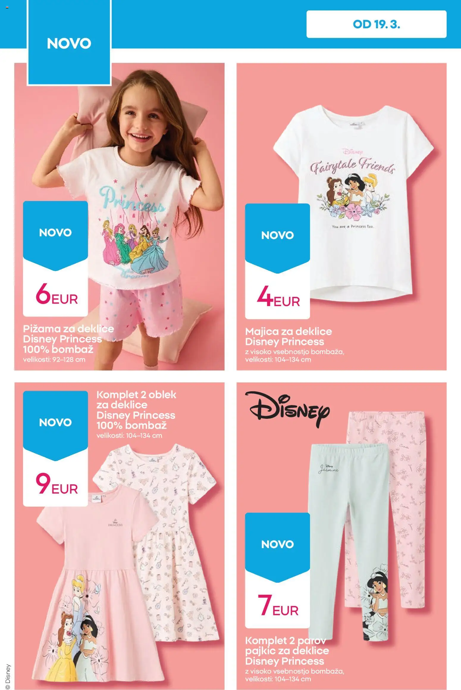 Novi Pepco katalog ponudbe – veljaven od 19.03.2026 | Stran: 8 | Izdelki: Pižama, Majica