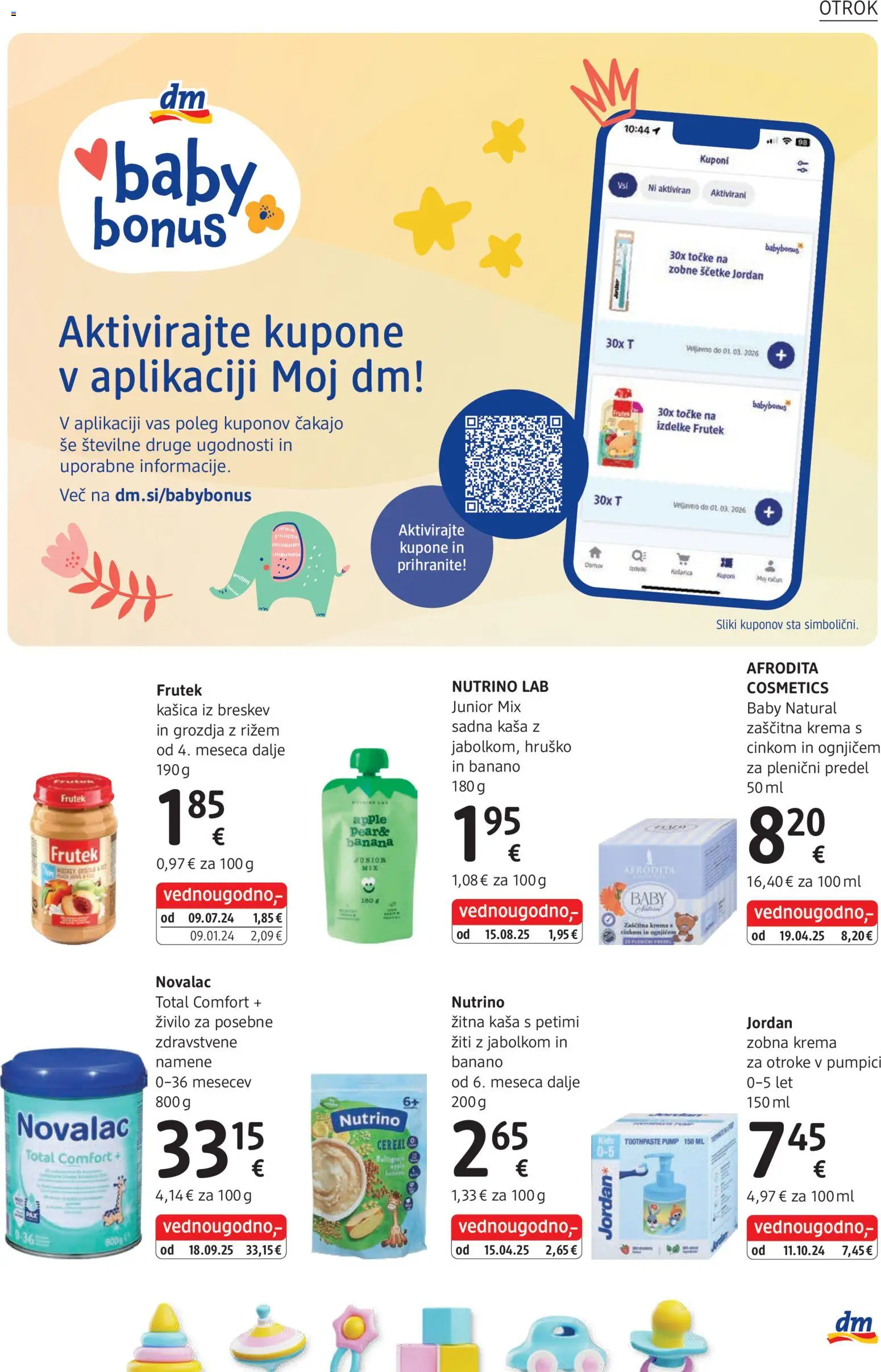 Novi DM Drogerie Markt katalog ponudbe – veljaven od 02.03.2026 | Stran: 25 | Izdelki: Krema, Breskev