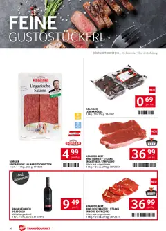 Transgourmet Flugblatt ab 08.12.2025 gültig | Seite: 30 | Produkte: Salami