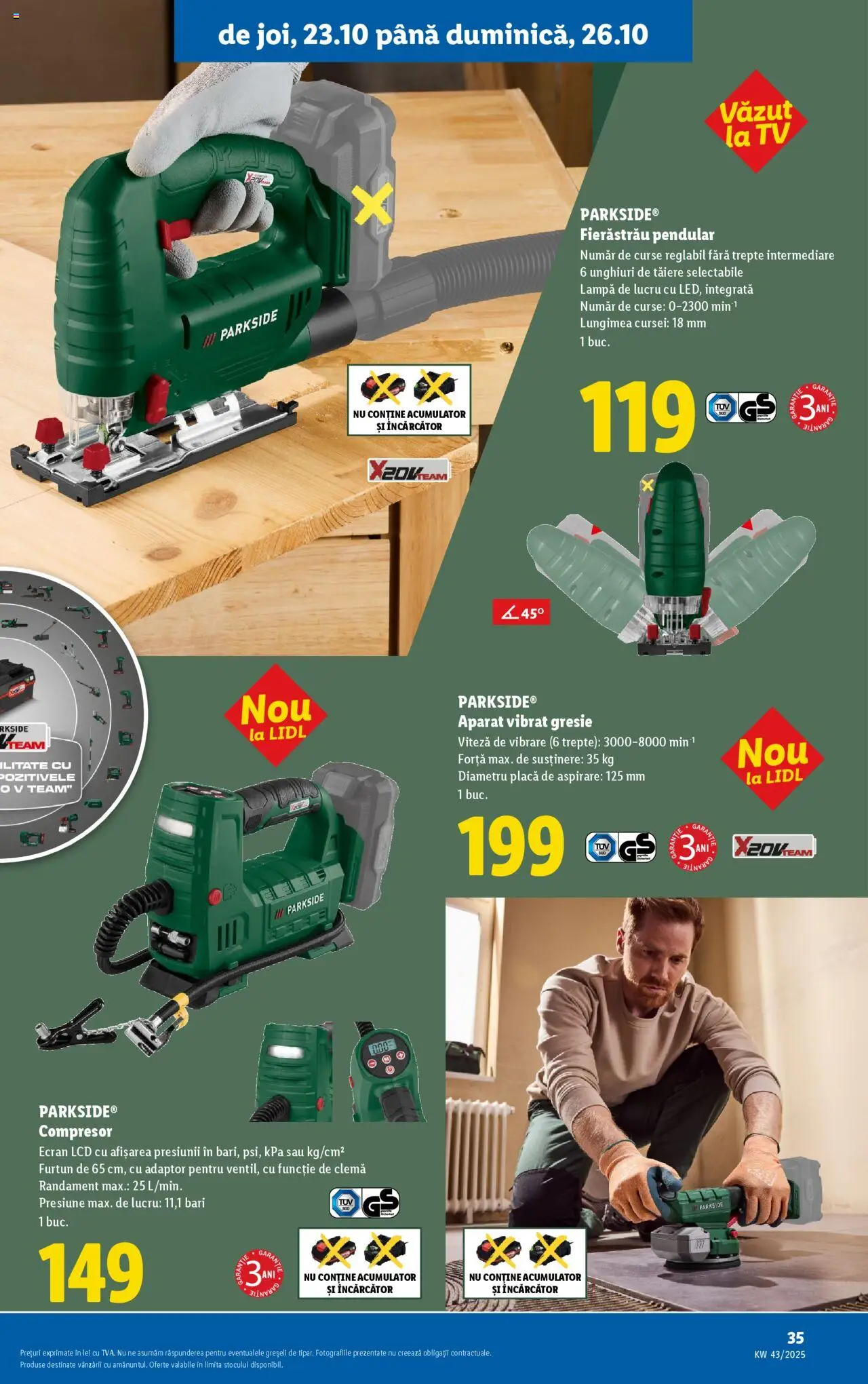 Noul catalog Lidl – valabil de la 20.10.2025 | Pagină: 13 | Produse: Încărcător, Adaptor, Gresie, Lampă
