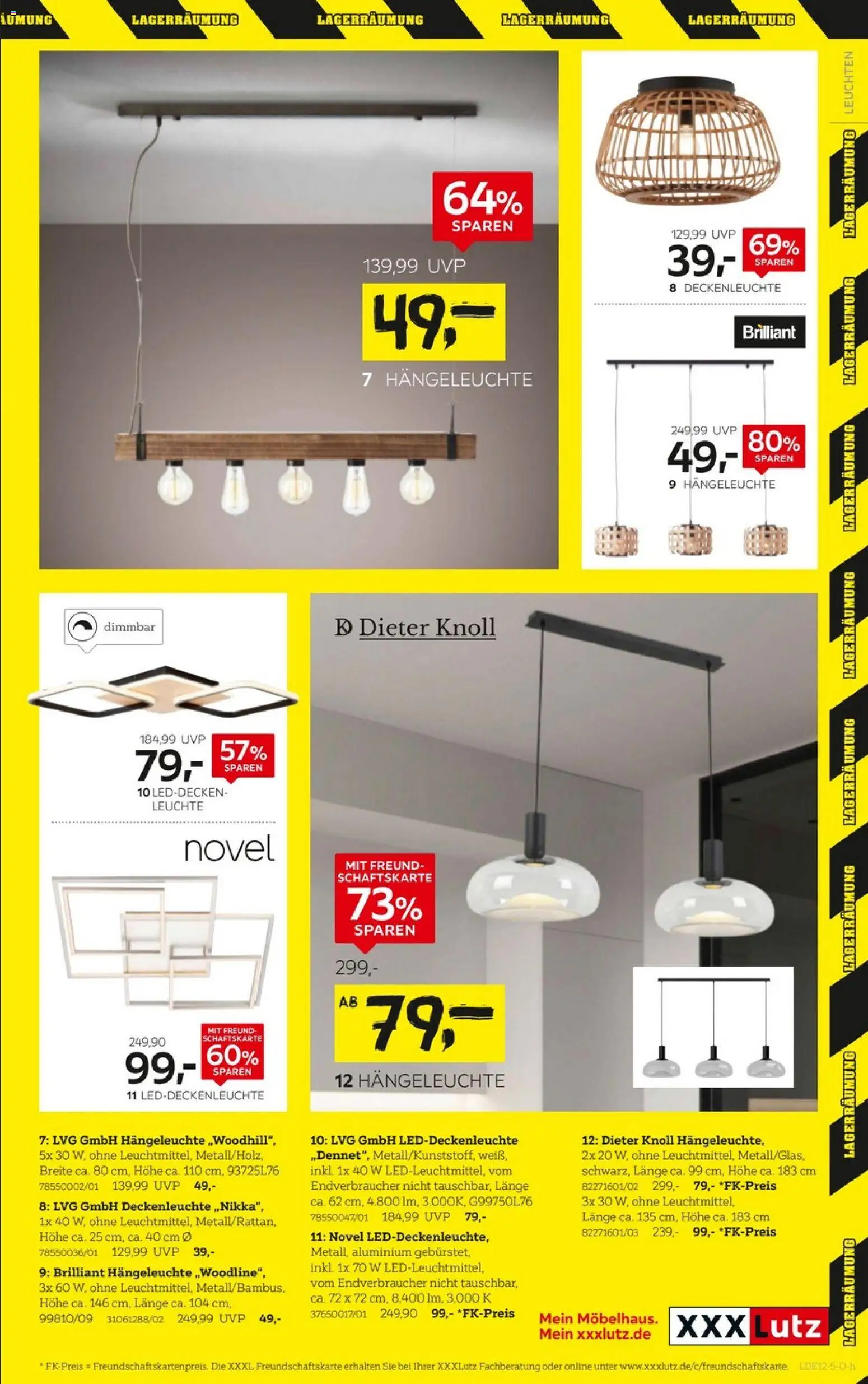 XXXL Lutz - Größte Lagerräumungsverkauf – gültig ab 23.11.2025 | Seite: 7