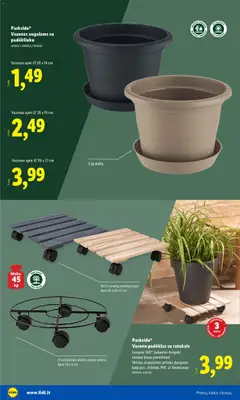LIDL leidinys galioja nuo 30.03.2026 | Puslapis: 20 | Prekių: Vazonas