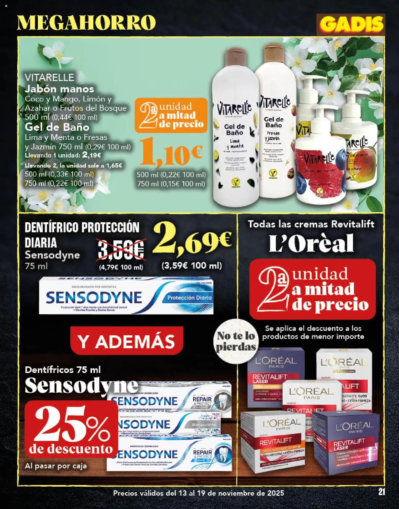 Gadis - folleto │ válido desde el 13.11.2025 | Página: 21 | Productos: Lima, Té, Caja, Baño