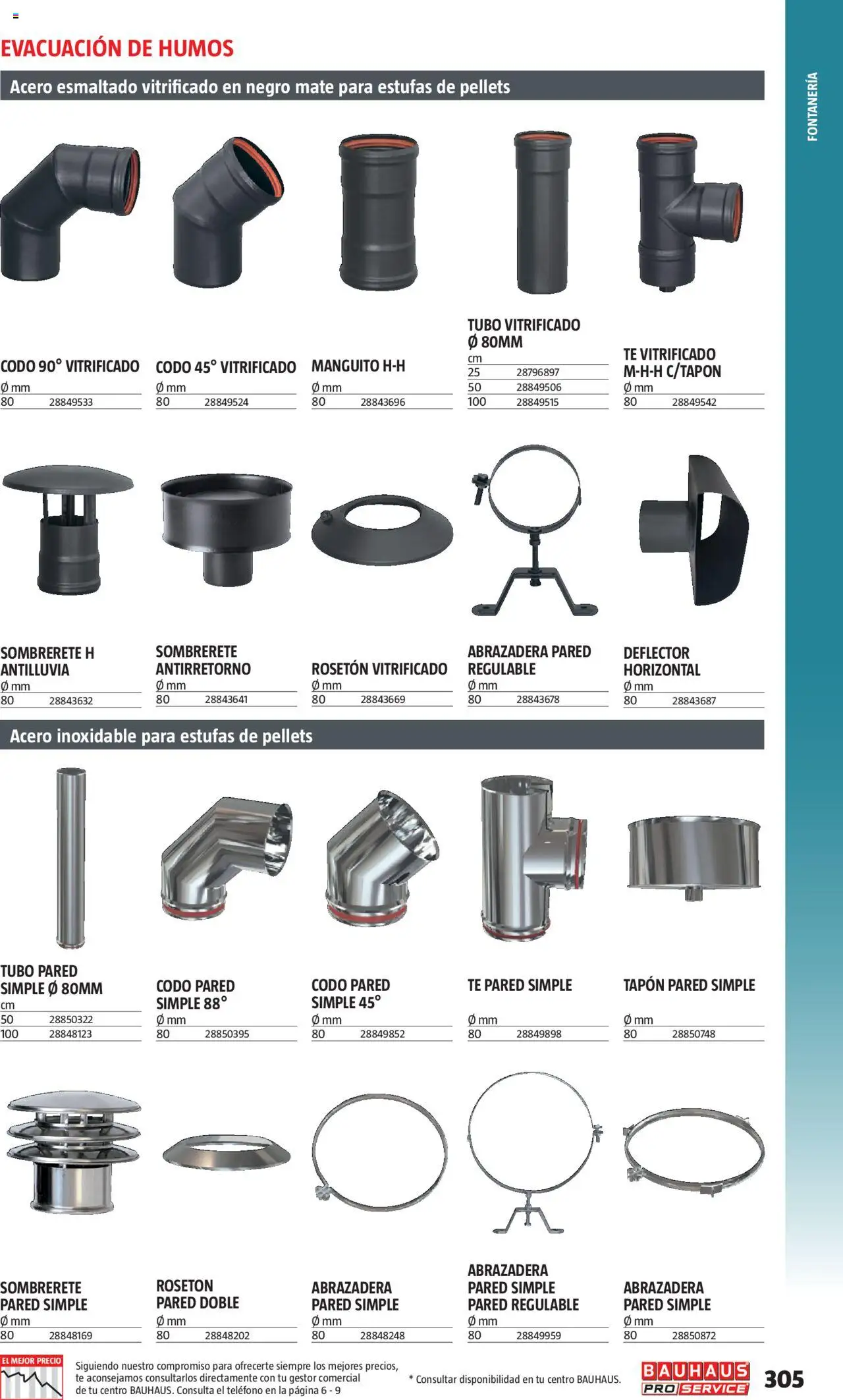 Bauhaus - ProService  │ válido desde el 24.02.2025 | Página: 305 | Productos: Té, Teléfono
