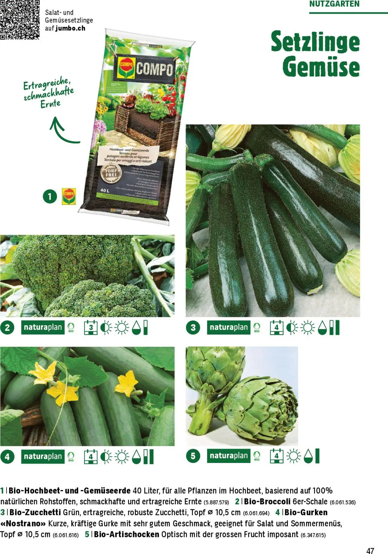 Jumbo Aktionen Dein Garten 2025 ab 21.02.2025 | Seite: 47 | Produkte: Gemüse, Salat