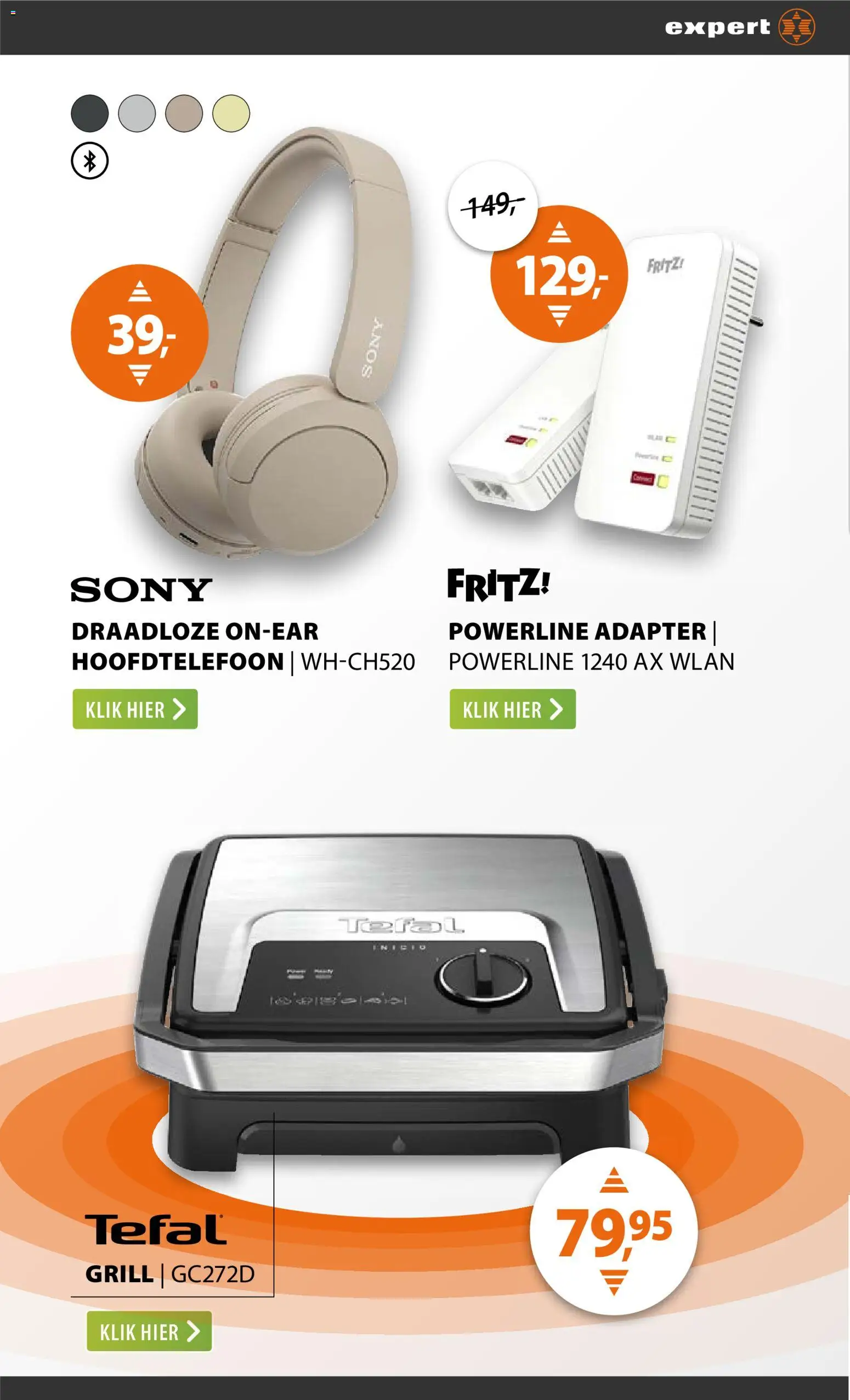 {H1} | Pagina: 14 | Producten: Hoofdtelefoon, Adapter, Grill