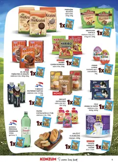 HARIBO GUMENI BOMBONI, razne vrste, 200g - Pregled kataloga iz trgovine Konzum, vrijedi od 11.03.2026 | Stranica: 5