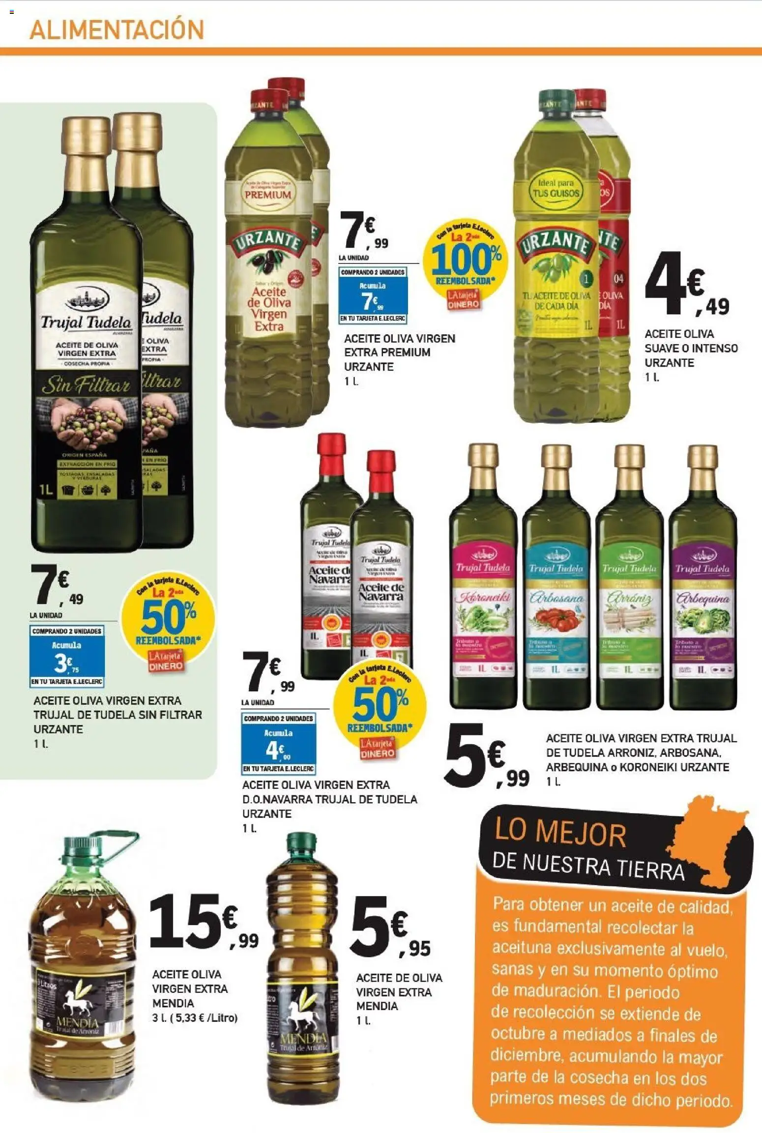 E.Leclerc - Alianz Locales │ válido desde el 25.02.2026 | Página: 46 | Productos: Aceite, Aceite de oliva